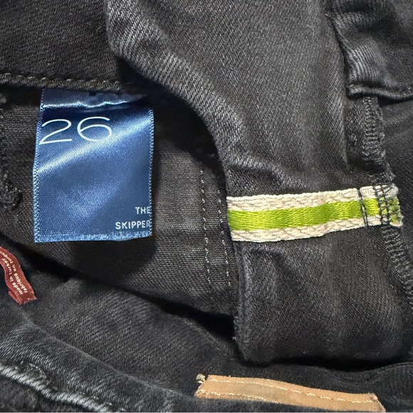 Pilcro Anthropologie The Skipper Wide-Leg Pants | Black | Size 26 - Picture 4 of 8